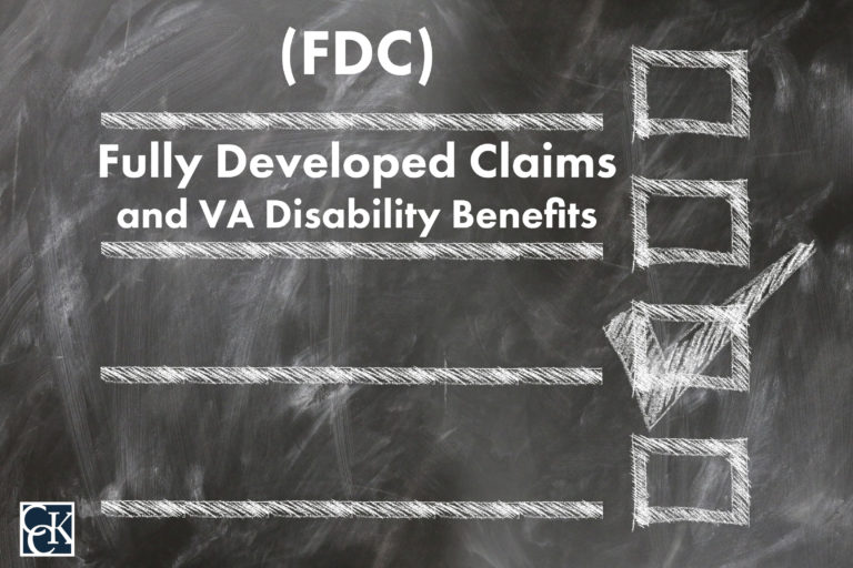 Fully Developed Claims Checklist Graphic